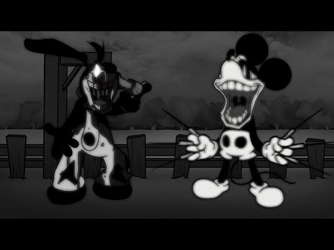【FNF】(Remake)Really Happy 2K22 but Oswald and Mickey Mouse sings it