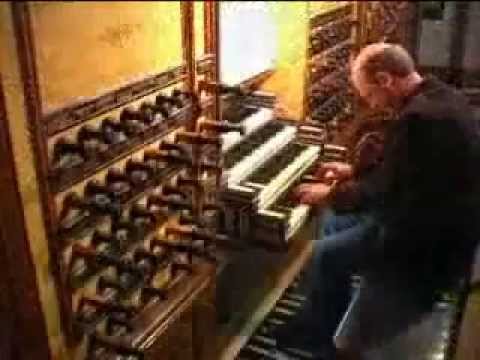 J.S.Bach  Schafe können sicher weiden  [BWV208] Willem van Twillert  Hinsz-organ  Kampen [NL]