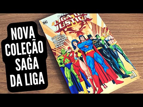 NOVA COLEÇÃO  - SAGA DA LIGA DA JUSTIÇA VOL 1