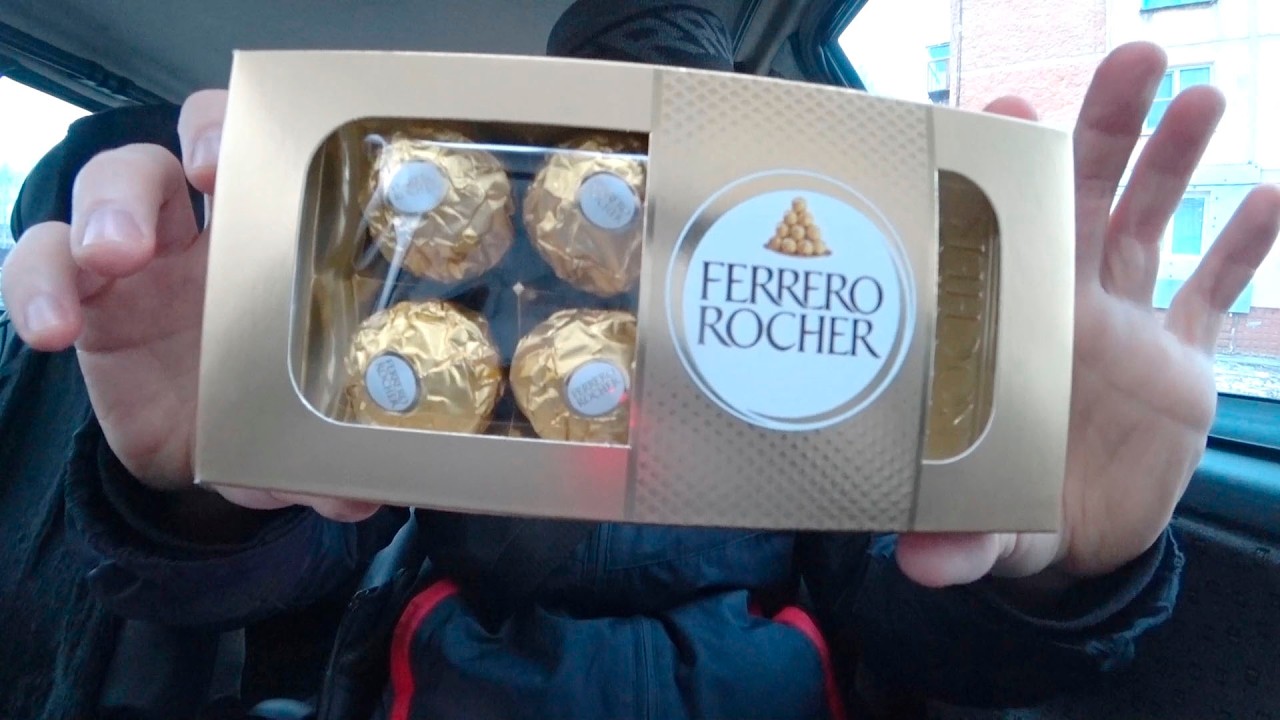 ВПЕРВЫЕ ПРОБУЮ КОНФЕТЫ FERRERO ROCHER!