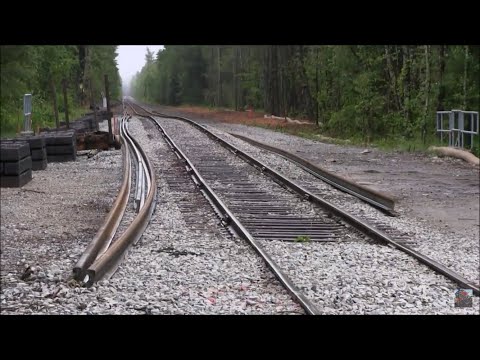 Abandoned railroad sidings restoration - South Coast Rail - New Bedford Line - 2021