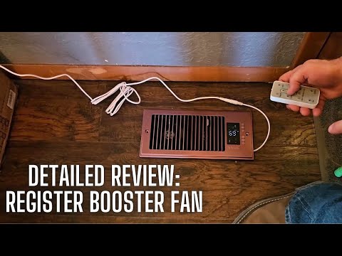 Register Booster Fan | Air Vent Fan Booster