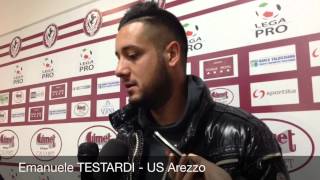 preview picture of video 'L'US #Arezzo presenta Emanule #Testardi'
