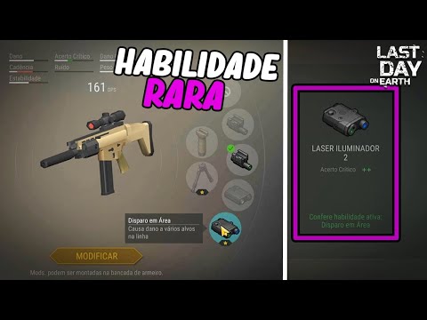 INCRÍVEL!!MODIFICAÇÃO COM HABILIDADE DA FN SCAR Last Day On Earth