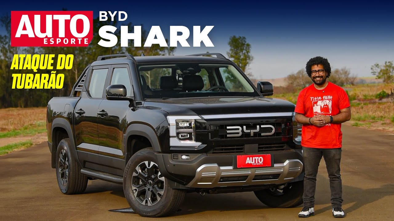 BYD SHARK: PICAPE HÍBRIDA é TUBARÃO de verdade ou PEIXE PEQUENO? Testamos!