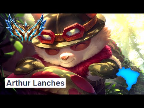 O MELHOR TEEMO DO MUNDO É BRASILEIRO | Arthur Lanches