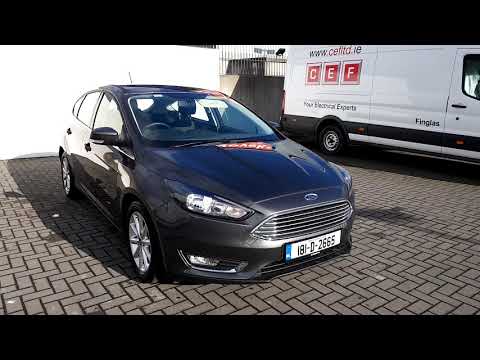 181D2665 - 2018 Ford Focus TITANIUM 1.0 125PS 6SPD 20,995