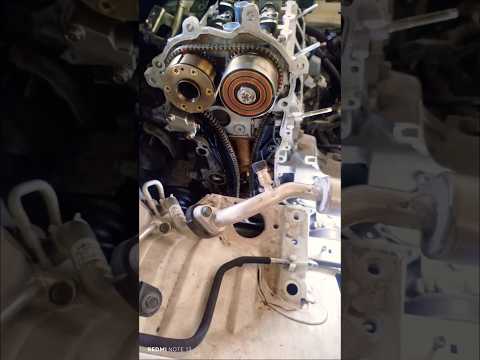 nissan Altima engine timing chain mark, Altima engine timing #automobile #mechanic #