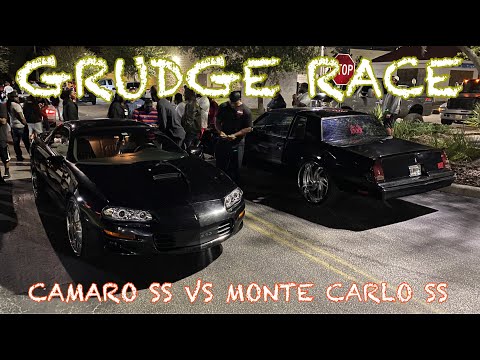 CAMARO SS F-BODY VS MONTE CARLO SS G-BODY | BIG RIM GRUDGE RACING | 4K