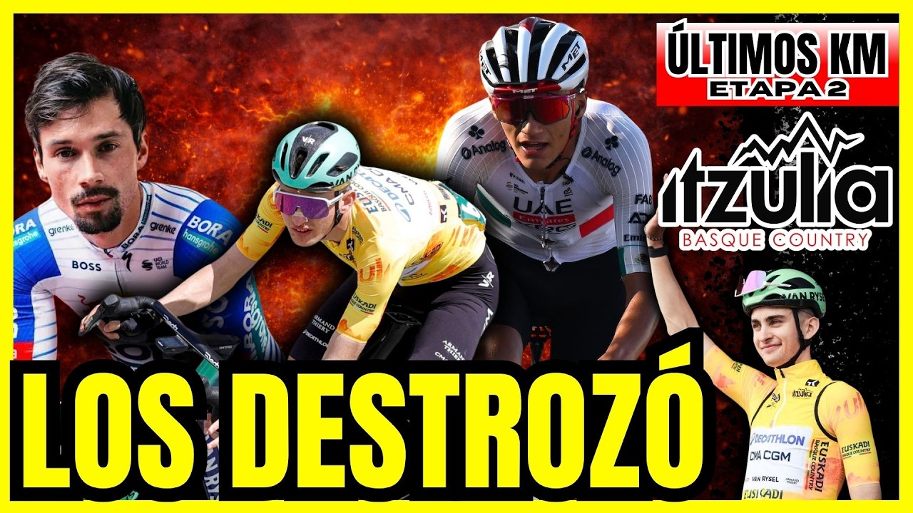 💣 ¡SEIXAS LOS DESTROZÓ! ATAQUE BRUTAL EN LOS ÚLTIMOS KM 😱 REVIENTA A ROGLIC Y DEL TORO EN LA MONTAÑA