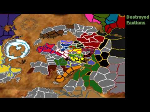 Warhammer, Beginning of the End Times Total War - AI Timelapse