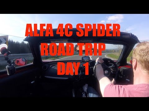 My Alfa Romeo 4C Road trip: Part 1