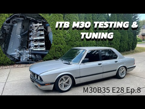 ITB M30 E28 Gets a Full Exhaust and Standalone ECU Tuning | Buttoning up the Swap