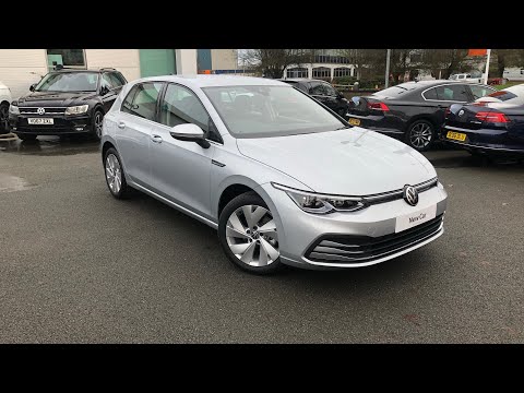 Brand New Volkswagen Golf 8 Style 1.5eTSI 150PS DSG in Reflex Silver - Crewe Volkswagen