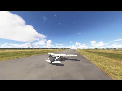 Argentina landing at General Acha airport SAFA MSFS 2024