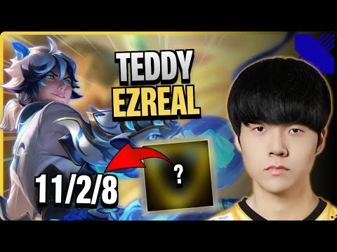 DRX Teddy BOTTOM Ezreal vs Ashe | 15.9