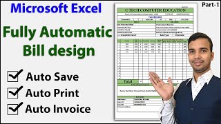 How to create GST tax invoice in Microsoft excel O