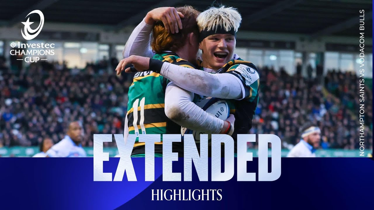 Extended Highlights - Northampton Saints v Vodacom Bulls | Investec Champions Cup 2025/26