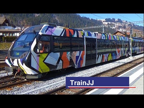 Swiss Train | ART Train MOB | Zweisimmen | Sarah Morris | Monarch | Elevation1049 Gstaad