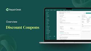 RepairDesk Discount Coupons Setup and Reporting