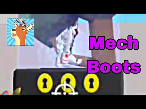 Unlocking the second item | Mecha Boots - Deeeer Simulator Modern World
