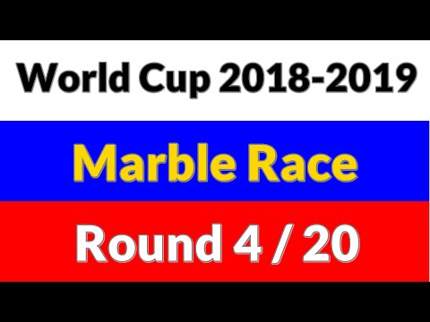 World Cup 2018-2019 Marble Race - Round 4
