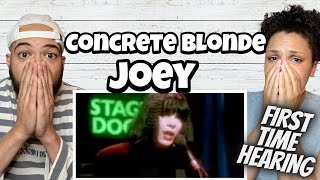 THIS WAS A TOUGH ONE!.. | FIRST TIME HEARING Concrete Blonde - Joey REACTION