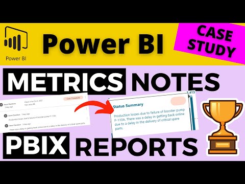 Mini Course Pt1 How to Use Power BI Metrics to Quickly Create a Maintenance KPI Balanced Scorecard