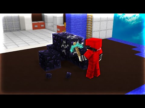 stealing obsidian from a team | hypixel bedwars