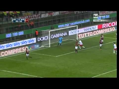 Milan - Bari  OTTAVI Coppa Italia 2010-2011