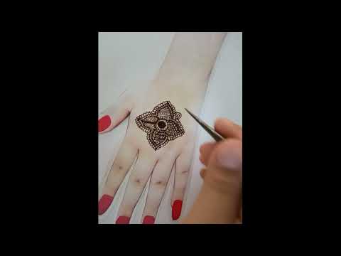 Beautiful Mehndi Design | Simple & Basic Design for Beginners | Latest Design 2022 | Indian Mehndi