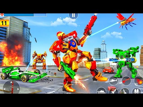 Bee Robot Car Game _ Trò Chơi Ong Robot Biến Hình _ android gameplay