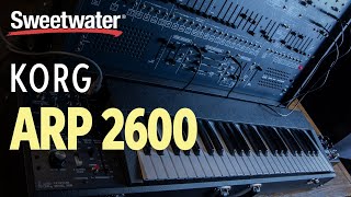 Video thumbnail for ARP 2600 Semi-modular Analog Synthesizer — Daniel Fisher by Sweetwater