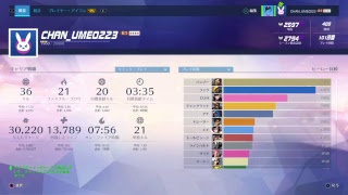 [レート上げ？]OW[生放送]