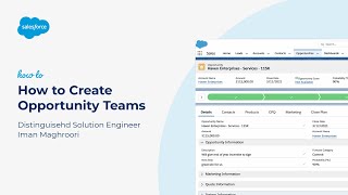How to Create Opportunity Teams | Salesforce Tutorial