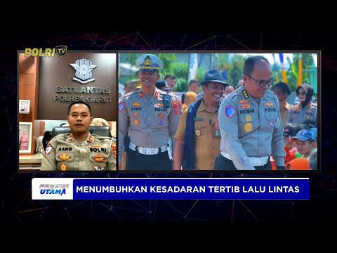 LIVE - KASATLANTAS POLRES GARUT, TIM KORLANTAS POLRI TINJAU KAMPUNG TERTIB LALU LINTAS