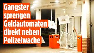 DREISTER COUP IN NRW: Geldautomat im Kaufland gesprengt – drei Explosionen