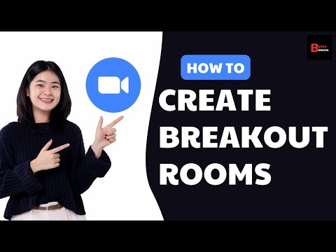 How To Create Breakout Rooms In Zoom | Zoom Breakout Rooms Tutorial  On PC 2025🔥