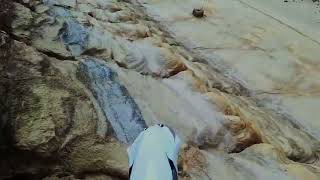 Dirt bike and old mines