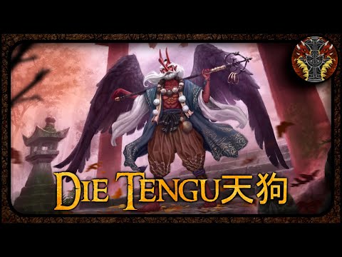 Tengu, die Krähen-Yokai --- Japanische Mythologie