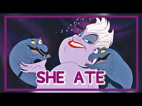 Ursula being an iconic villain for just over 5 minutes straight 💜🐙