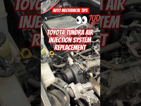 Toyota Tundra Air injection system replacement #automotivetools #mechanic #machinist #tools #motor
