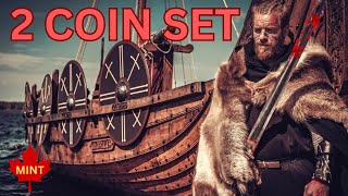VIKINGS 2 coin collaboration #canadianmint #norwaymint