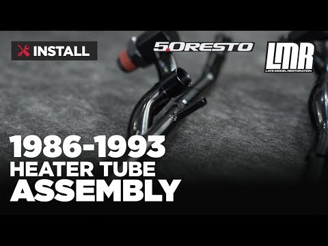 1986-1993 Fox Body Mustang 5.0 Resto Heater Tube - Install & Review