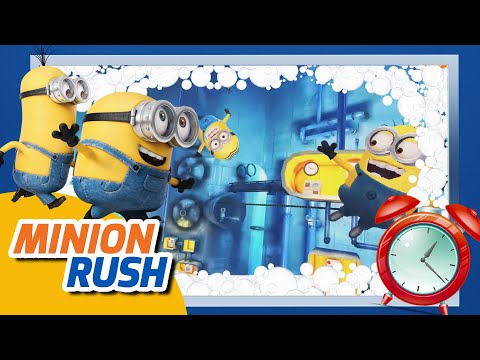 The Minions Rush 2 minute timer for toothbrushing, Breaktime, Zoom, and Classrooms