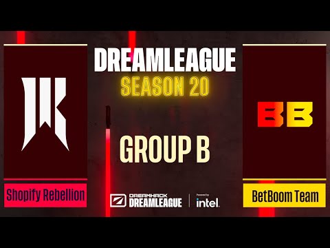 Dota2 - Shopify Rebellion vs BetBoom Team - Game 2 - DreamLeague Season 20 - Group B