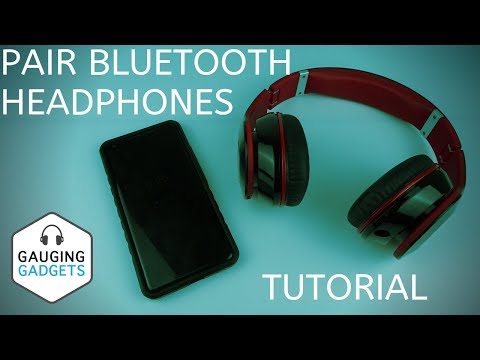 How to Pair Bluetooth Headphones to Phone - Android Bluetooth Earbud Pairing Tutorial