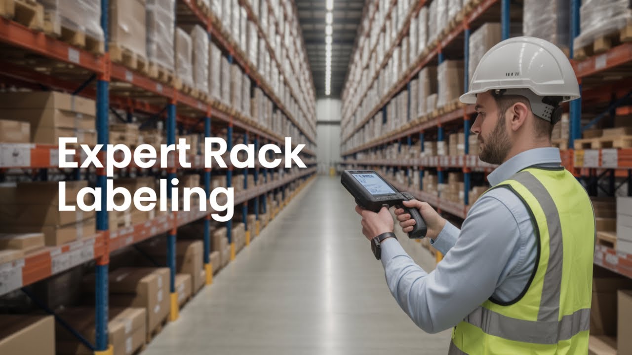 Warehouse Optimization Made Easy: Rack Labels & Aisle Signs for Efficiency