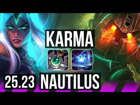 KARMA & Caitlyn vs NAUTILUS & Draven (SUP) | 2/2/33 | NA Master | 25.23