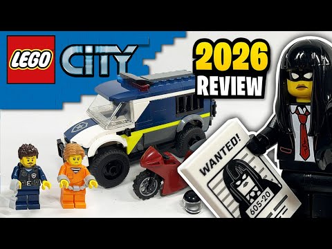LEGO City Police Prisoner Transport Van (60479) - 2026 Set Review